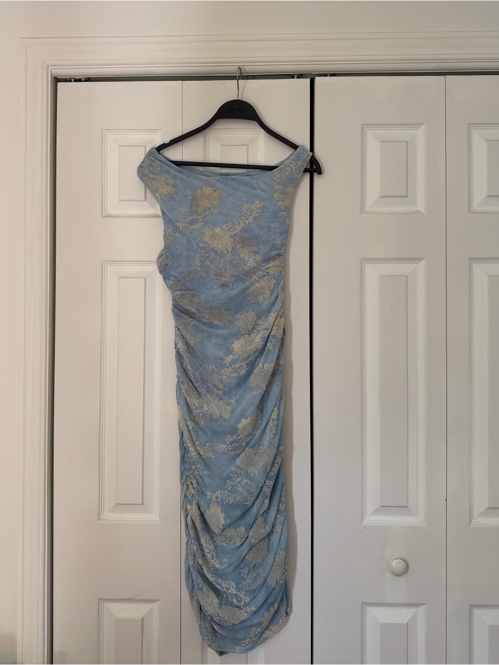 Light blue midi dress